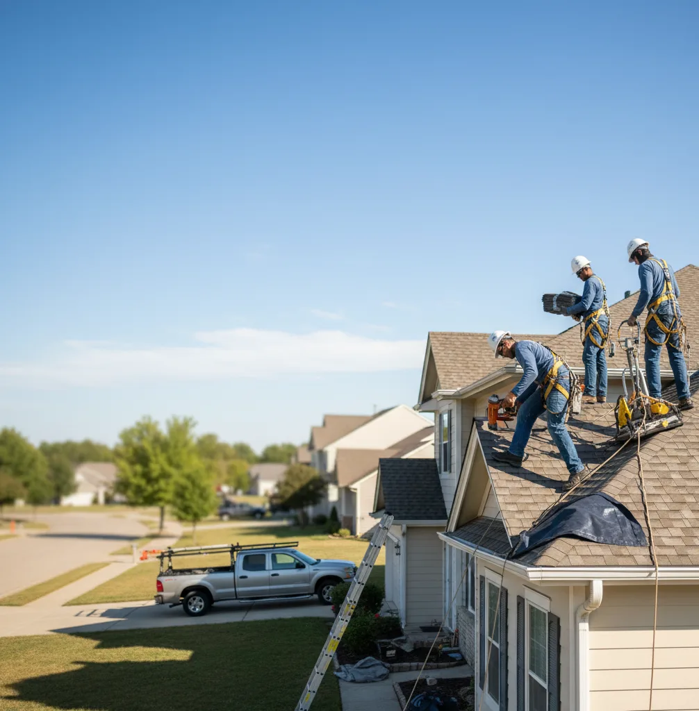Emergency Roof Repair in Mechanicsburg, OH